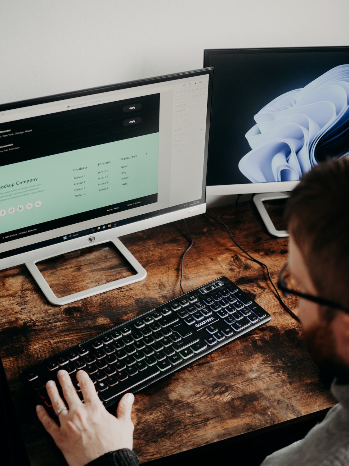 Affordable Web Development Company Near Arlington helping organize website content and user flow